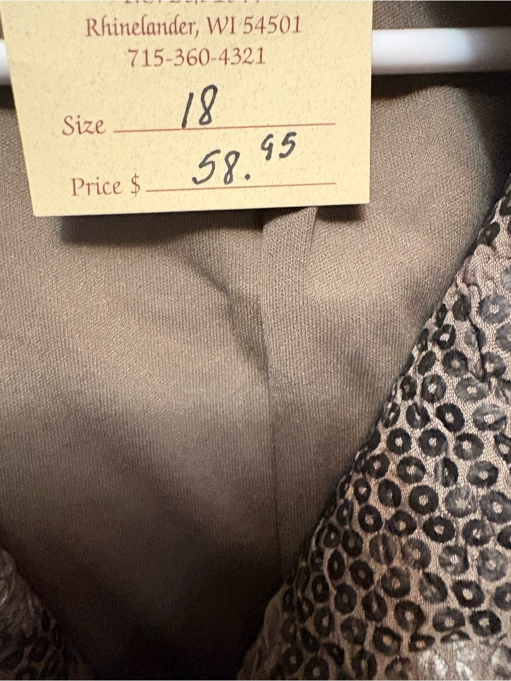 Ruby Rd. Gray Patterned Lightweight Bomber Jacket - Picture 7 of 10